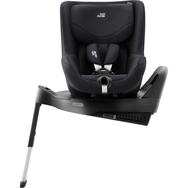 Britax Römer Dualfix Pro M Deep Black (Classic) Frontansicht