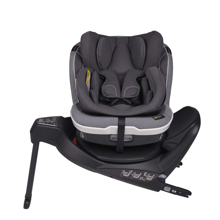 BeSafe iZi Twist B i-Size Metallic Melange Frontansicht BeSafe iZi Twist B i-Size Metallic Melange Frontansicht