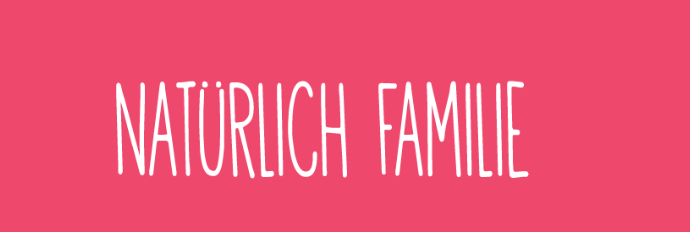 Wir stellen vor: Natürlich Familie Ntürlich Familie Logo