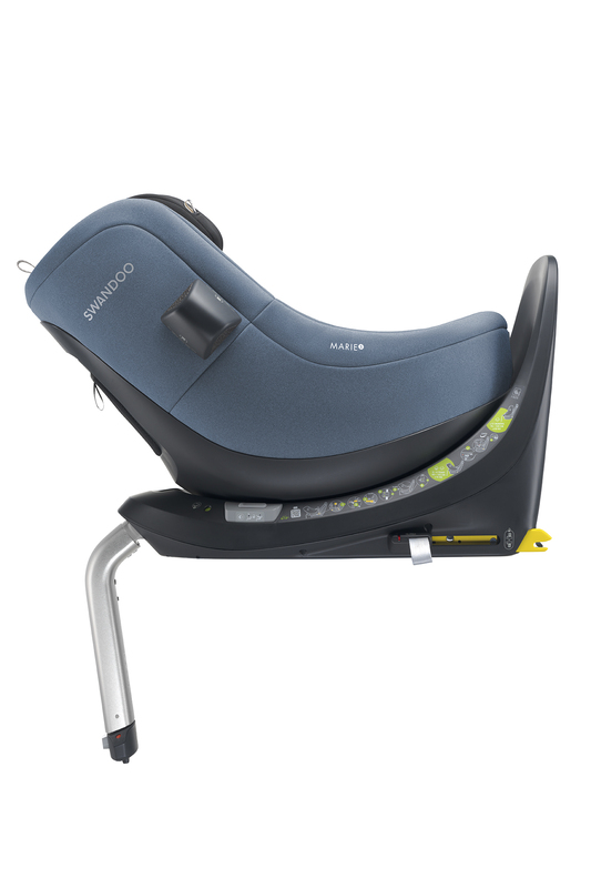 Swandoo Marie 5 i-Size Blueberry Seitenansicht