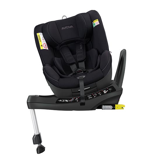 Avova Sperber-Fix 61 Pearl Black Frontansicht