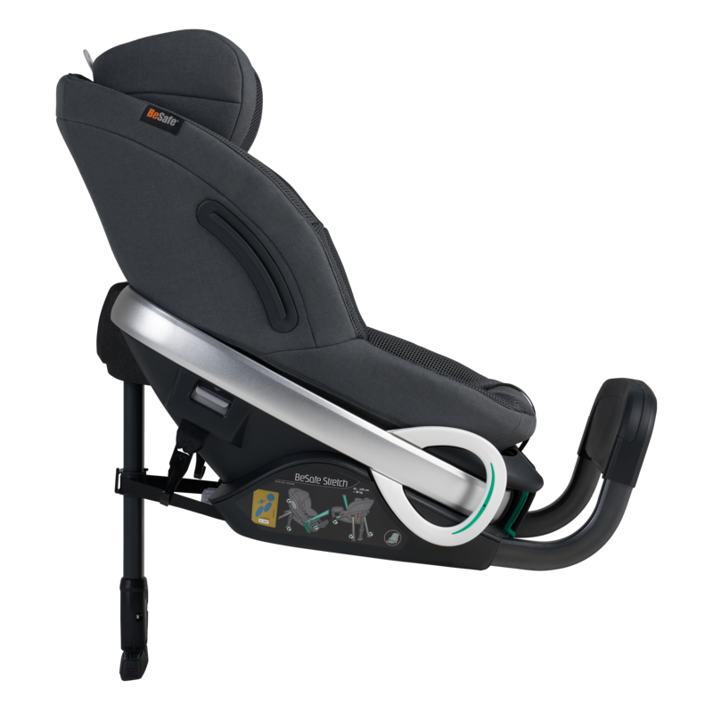 BeSafe Stretch Anthracite Mesh Seitenansicht