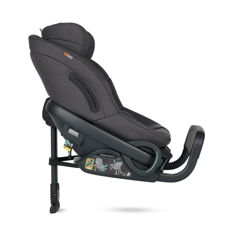 Seitenansicht BeSafe Stretch 2 Dark Grey Mélange 1